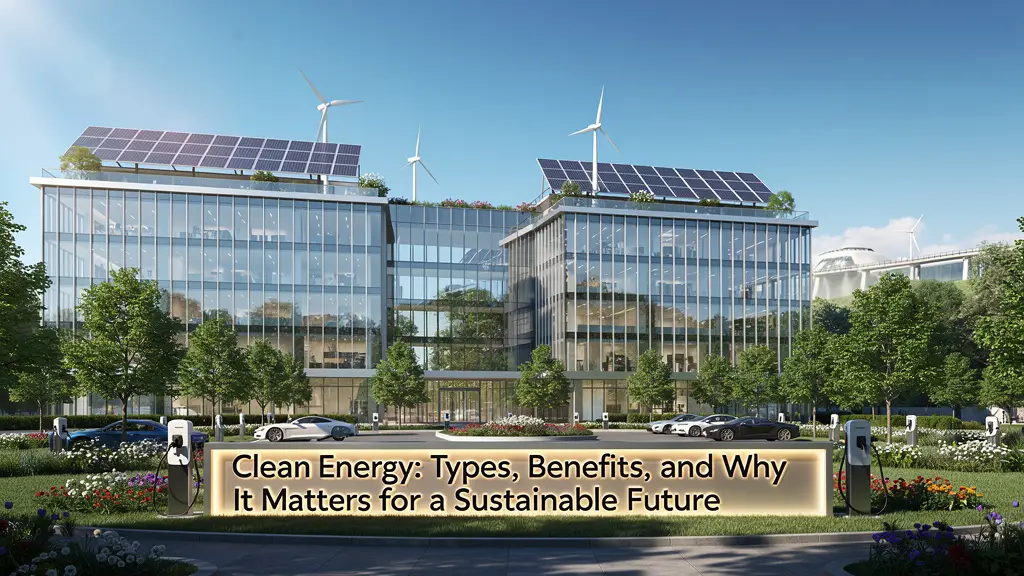 “Clean Energy: Types, Benefits, and Why It Matters for a Sustainable Future”
