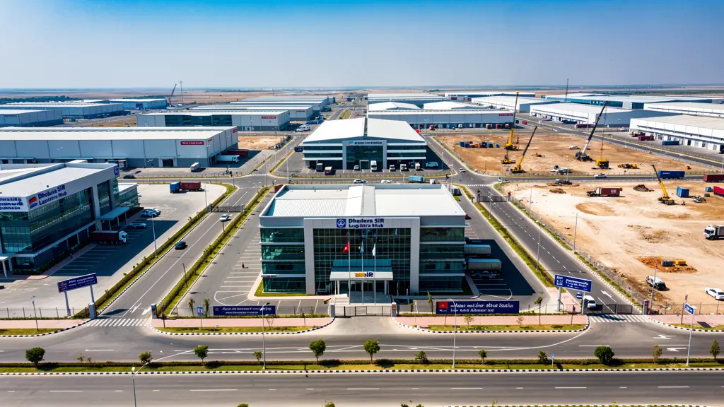Dholera SIR logistics hub land allotment policy for global investors