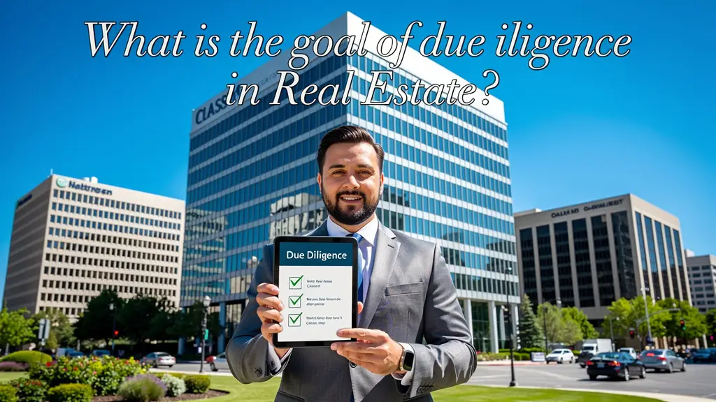 What is the goal of due diligence in Real Estate?